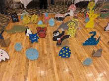 Stand up Nerf targets